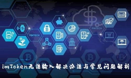 imToken无法输入解决办法与常见问题解析