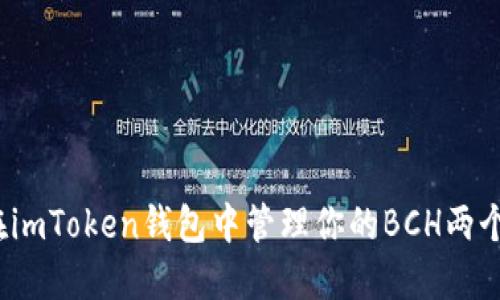 如何在imToken钱包中管理你的BCH两个地址？